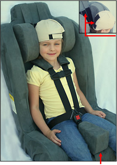 Carrot Booster Car Seat for Special Needs Children, Teens & Small Adults